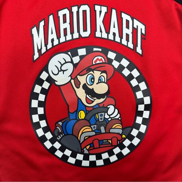 Mario Kart Tank Top Red/Black/White Size 6 - Picture 2 of 16